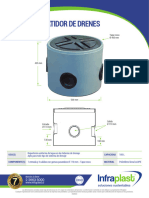 Infraplast-FTW DDA-100 Repartidor Drenes-102022