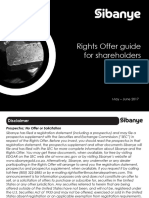 Rights Offer Guide