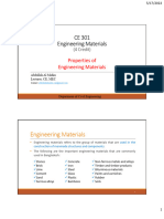 CE 301 - Module-1 - Properties of Engineering Materials