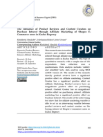 The Influence of Product Reviews and Content Creators On Purchase Interest Through Affiliate Marketing of Shopee E-Commerce Users in Kudus Regency