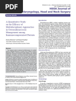 A Quantitative Study On The Efficacy of Multidisciplinary Approaches in Osteoradionecrosis Management Among Immunocompromised Patients