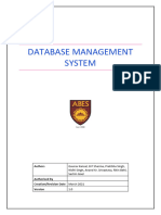 DBMS Unit 1 Aktu