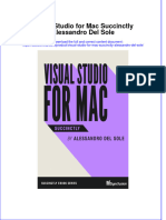 Ebook Visual Studio For Mac Succinctly Alessandro Del Sole Online PDF All Chapter