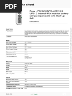 Easy UPS 3M - E3MUPS60KHB1S