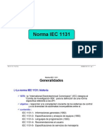 NORMA IEC61131 Programación PLC