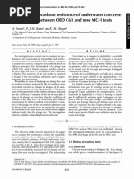 Assessment of Washout Resistance of Underwater Concrete: A Comparison Between CRD C61 and New MC-1 Tests