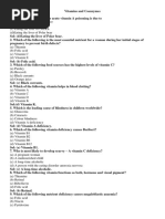 Vitamins and Coenzymes