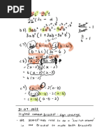 Factorising 2