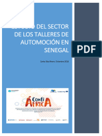 Estudio Del Sector de Los Talleres de Automocion en Senegal - Es