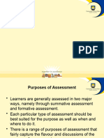 Acm 211 Purposes of Assessment (2023)