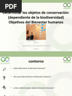 5 - Presentación Sobre Servicios Ecosstemicos y Bienestar Humano