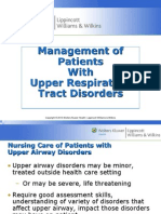 Chapter 22 Upper Respiratory Disorder