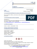 MSDS Diluyente Poliuretano