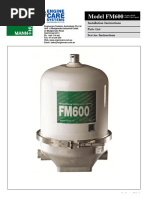 ECSAL FM600 Centrifuge Manual