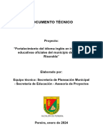 Documento Técnico MGA