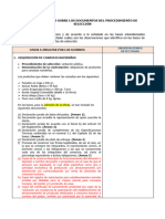 Caso 2 - Bases de Procedimientos de Selección