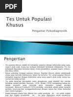 9-10 Tes Populasi Khusus Dan Tes Kelompok