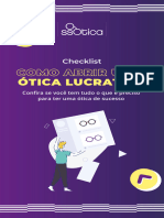 Checklist - Como Abrir Uma Tica Lucrativa Final