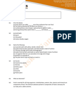 Biology Nutrition in Plants Solutions