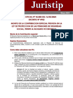 Base de Calculo para La Contribución A Pensiones en Venezuela