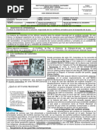 11° Guia 4 Conflictos Sociales y Politicos.