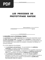 Les Procédés de Prototypage Rapide