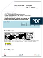 Recuperação 6 Ano Adaptada Modelo Correto