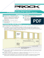 Gyprock Installation Guide 2