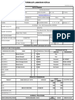 Contoh Formulir Lamaran Kerja