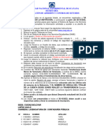 Universidad Nacional Experimental de Guayana Secretaría Coordinación de Admisión Y Control de Estudios