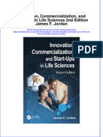 Full Ebook of Innovation Commercialization and Start Ups in Life Sciences 2Nd Edition James F Jordan Online PDF All Chapter