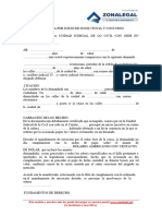 2.219. Demanda Por Juicio de Insolvencia y Concurso