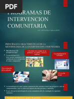 Tema 3 - 2024 Programas de Intervencion Comunitario