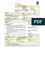 Daily Lesson Plan Ts25: Subject English Year 6