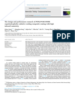 The Design and Performance Research of PTFE - PVDF - PDMS Superhydrophobic Radiative Cooling Composite