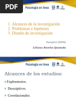 Alcances de La Investigación - LPRQ