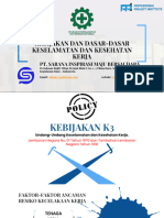 Modul Kebijakan Dan Dasar-Dasar Keselamatan Dan Kesehatan Kerja