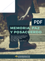 Libro - Memoria-Paz y Posacuerdo - 2022