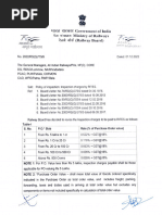 Letter - 01 - 12 - 2022 - Inspection Charges by RITES