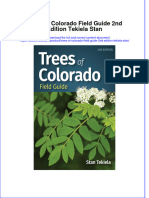 Ebook Trees of Colorado Field Guide 2Nd Edition Tekiela Stan Online PDF All Chapter