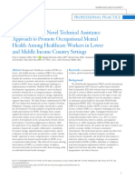 Headrick Et Al 2024 Care For Staff A Novel Technical Assistance Approach To Promote Occupational Mental Health Among