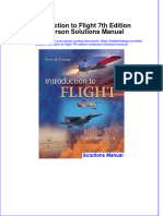 Full Introduction To Flight 7Th Edition Anderson Solutions Manual Online PDF All Chapter