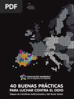 40 BUENAS PRÁCTICAS para Luchar Contra El Odio. Mapeo de Iniciativas Institucionales y Del Tercer Sector.