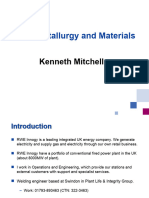 Basic Metallurgy and Materials