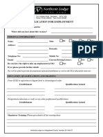 New Application Form