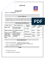 Rahul Singh Resume