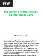 Pentanahan Transformator