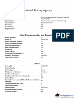 CUET PG 2023 Mass Communication and Journalism Question Paper With Answer Key in English June 10 Shift 3