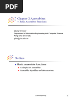 SP2.1 Assembler-Basic Assembler Functions