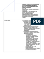 Course Outline NCM 106